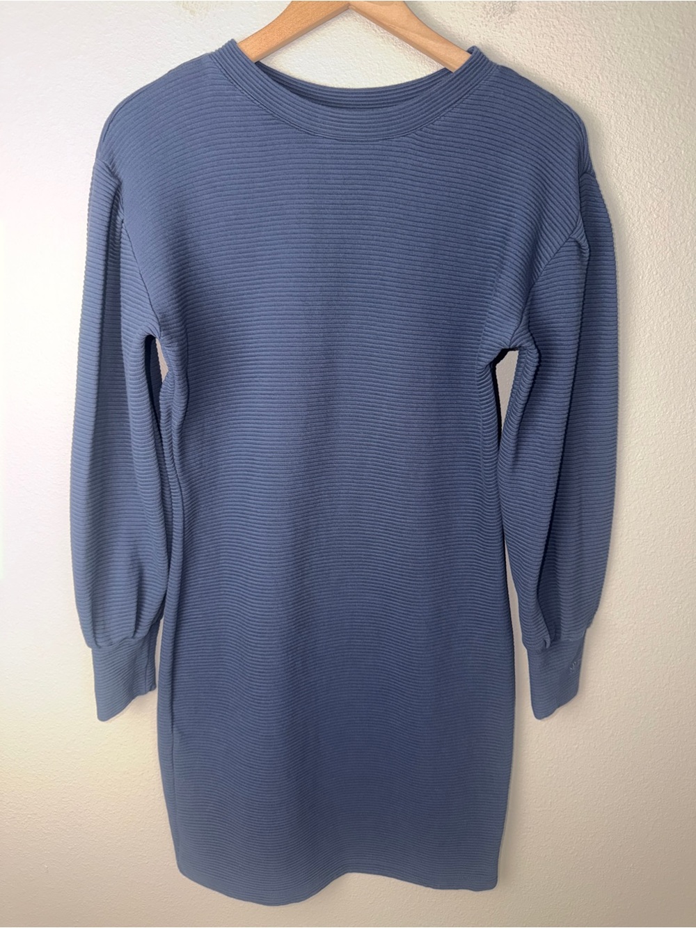 Albion Fit Atlas Longsleeve Ribbed Dress